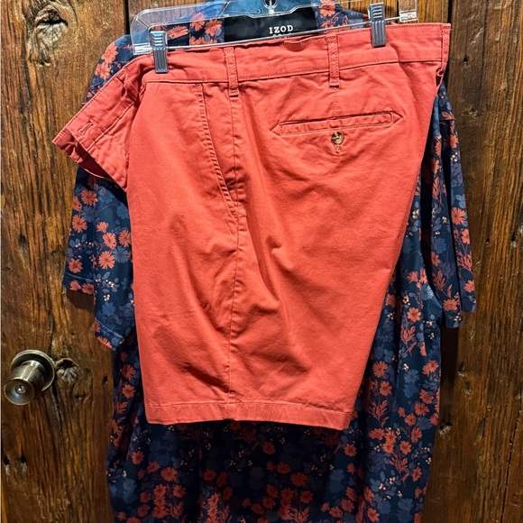 IZOD Men's Blue Floral Shirt XXL - Picture 6 of 6